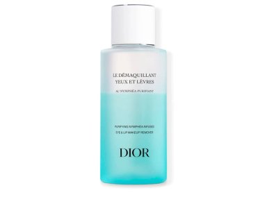 DESMAQUILLANTE DE OJOS Y LABIOS DIOR TRATAMIENTO BIFÁSICO CON EXTRACTO DE NENÚFAR BLANCO 125 ML - 1