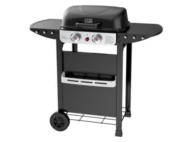 PARRILLA A GAS BBQ GRILL DENVER PRO 2Q GRIS - 2