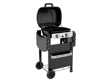 PARRILLA A GAS BBQ GRILL DENVER PRO 2Q GRIS - 3
