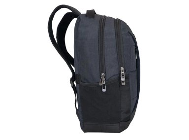 MOCHILA HEAD STOUT MELANGE GRIS OSCURO - 3