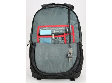 MOCHILA HEAD STOUT MELANGE GRIS OSCURO - 6