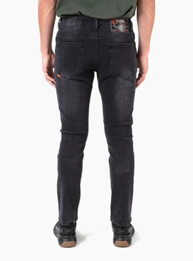 JEANS SLIM HOMBRE ELLUS BLACK FIVE POCKETS BASIC - 3