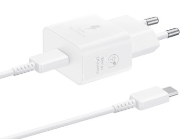CARGADOR CELULAR SAMSUNG 25 W EP-T2510XWEGCH TIPO C BLANCO CON CABLE - 4