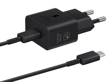 CARGADOR CELULAR SAMSUNG 25 W EP-T2510XBEGCH TIPO C NEGRO CON CABLE - 4