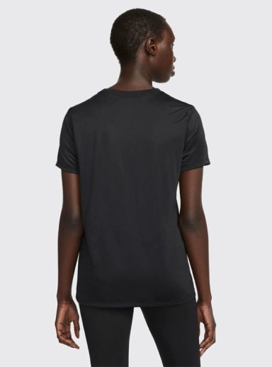 POLERA NIKE DF RLGD SS TEE NEGRO - 2
