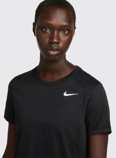 POLERA NIKE DF RLGD SS TEE NEGRO - 5