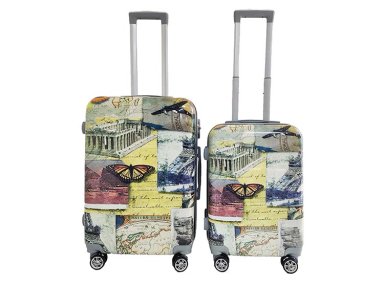 SET 2 MALETAS CAMBRIDGE EXPRESS BUTTERFLY S+M - 1