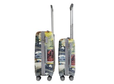 SET 2 MALETAS CAMBRIDGE EXPRESS BUTTERFLY S+M - 2