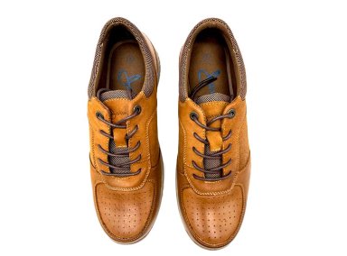 ZAPATOS CUERO HOMBRE JARMAN CAMEL HKYM17-03 - 4