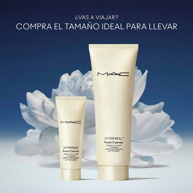 LIMPIADOR FACIAL MAC HYPER REAL FRESH CANVAS CREAM TO FOAM 30 ML - 4