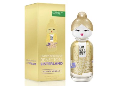 PERFUME BENETTON SISTERLAND GOLDEN VANILLA MUJER EDP 80 ML - 1