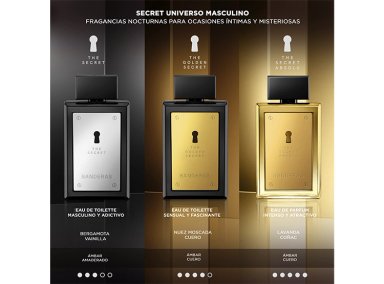 PERFUME ANTONIO BANDERAS HER SECRET ABSOLU HOMBRE EDP 100 ML - 5