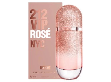 PERFUME CAROLINA HERRERA 212 VIP ROSE ELIXIR MUJER EDP 80 ML - 2