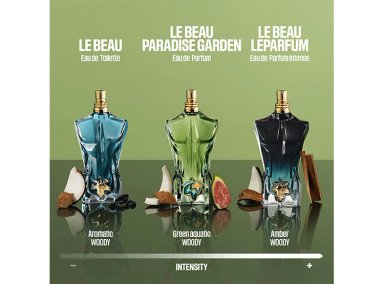 PERFUME JEAN PAUL GAULTIER LE BEAU PARADISE GARDEN HOMBRE EDP 75 ML - 5