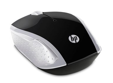MOUSE HP 200 SILVER WIRELESS - 2