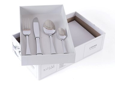 SET CUCHILLERÍA RIPLEY HOME PRAGA CARNE 24 PZS - 4