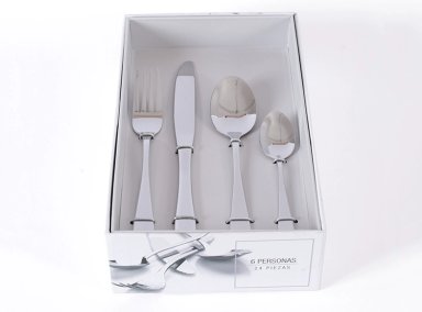 SET CUCHILLERÍA RIPLEY HOME PRAGA CARNE 24 PZS - 5