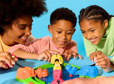 JUEGO DE MESA HASBRO GAMING HIPPOS GLOTONES - 12