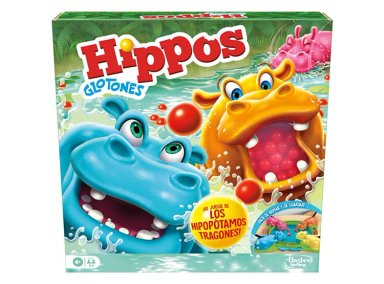 JUEGO DE MESA HASBRO GAMING HIPPOS GLOTONES - 4