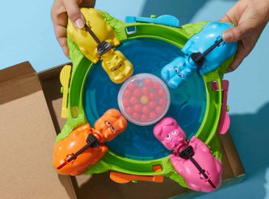 JUEGO DE MESA HASBRO GAMING HIPPOS GLOTONES - 10