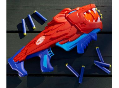 LANZADOR NERF JUNIOR WILD LIONFURY - 6