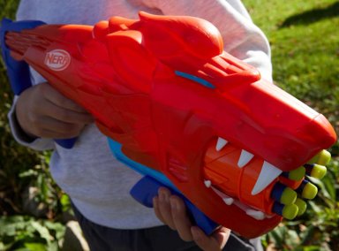 LANZADOR NERF JUNIOR WILD LIONFURY - 10