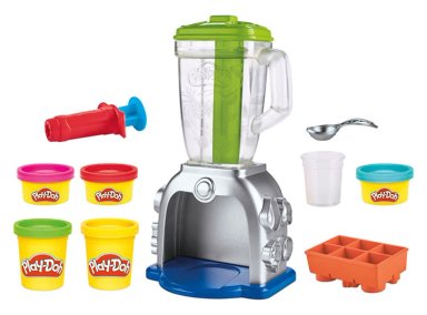 SET DE JUEGO PLAY DOH KITCHEN CREATIONS LICUADORA DE BATIDOS COLORIDOS - 1