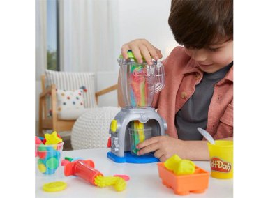 SET DE JUEGO PLAY DOH KITCHEN CREATIONS LICUADORA DE BATIDOS COLORIDOS - 6