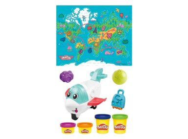 SET DE JUEGO PLAY DOH PRIMERAS CREACIONES CON EL AVION - 1