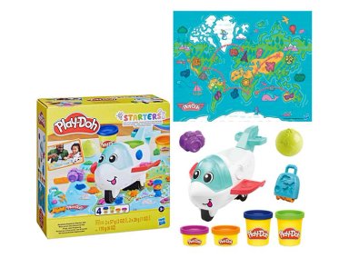 SET DE JUEGO PLAY DOH PRIMERAS CREACIONES CON EL AVION - 2
