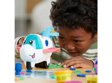 SET DE JUEGO PLAY DOH PRIMERAS CREACIONES CON EL AVION - 10