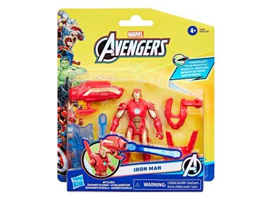 FIGURA DE ACCION MARVEL AVENGERS EPIC HERO SERIES IRON MAN - 12