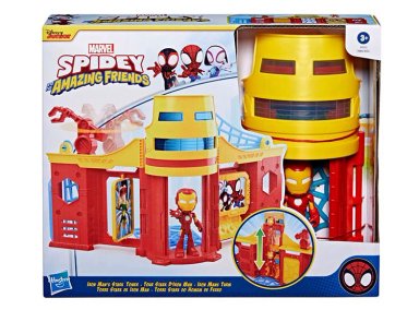 SET SPIDEY & HIS AMAZING FRIENDS TORRE STARK IRON MAN - 3