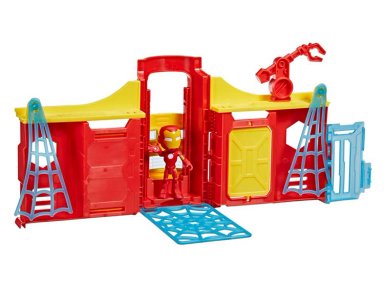 SET SPIDEY & HIS AMAZING FRIENDS TORRE STARK IRON MAN - 6