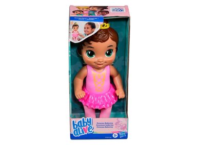 MUÑECA BABY ALIVE PRINCESA BAILARINA CABELLO CASTAÑO - 3