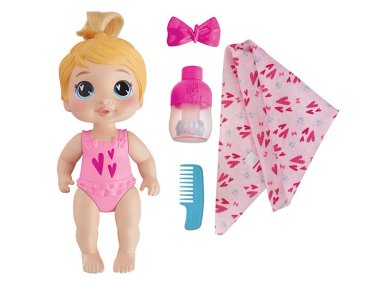 MUÑECA BABY ALIVE BURBUJAS RELAJANTES HARPER HUGS CABELLO RUBIO - 3