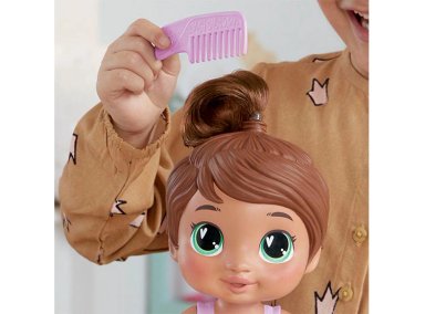 MUÑECA BABY ALIVE BURBUJAS RELAJANTES SOPHIA SPARKLE CABELLO CASTAÑO - 12