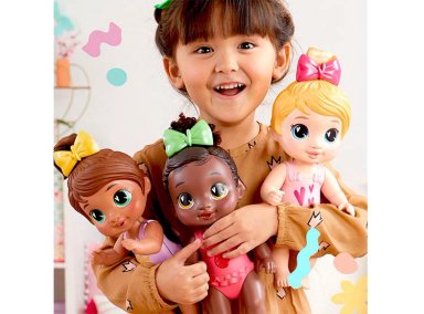 MUÑECA BABY ALIVE BURBUJAS RELAJANTES SOPHIA SPARKLE CABELLO CASTAÑO - 6