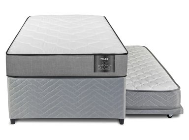CAMA DIVAN FLEX STAR 1 PLAZA GRIS - 1