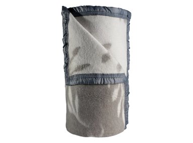FRAZADA ANDES RAMA JACQUARD 1 PLAZA 210 X 140 CM GRIS - 2