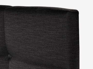 JUEGO DE DORMITORIO ROSEN CAMA EUROPEA TEMPO SÚPER KING GRAFITO + RESPALDO ISSEY - 5