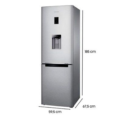 REFRIGERADOR BOTTOM FREEZER SAMSUNG RB33J3830SA 321L NO FROST GRAFITO - 4