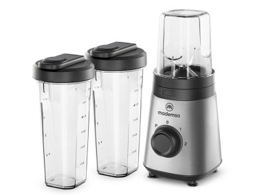 LICUADORA MADEMSA MBL30 300W 0.6 L GRIS  - 1