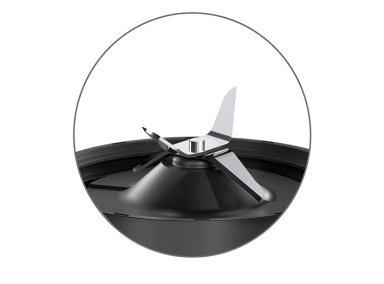 LICUADORA MADEMSA MBL30 300W 0.6 L GRIS  - 4