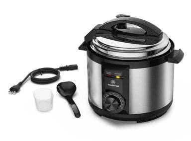 OLLA MULTICOCCIÓN MADEMSA MPC10 900W 5 L GRIS - 3