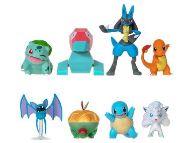 SET FIGURA POKEMON BATTLE / MODELO ALEATORIO - 1