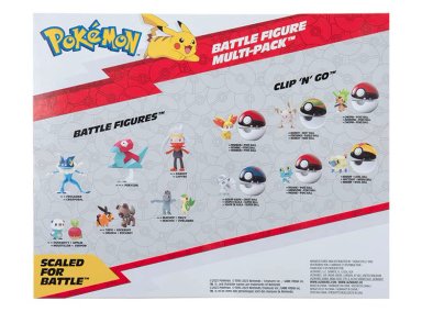 SET FIGURA POKEMON BATTLE / MODELO ALEATORIO - 13