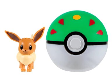 POKEMON POKEBOLA CON FIGURA POKEMON - MODELO ALEATORIO - 6