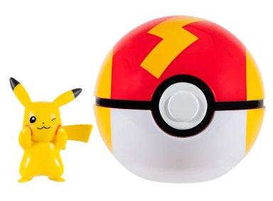 POKEMON POKEBOLA CON FIGURA POKEMON - MODELO ALEATORIO - 10