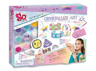JUGUETES BELLEZA Y SPA NIÑOS ULTRA TOYS SET ARTE CRISTALIZADO - 4
